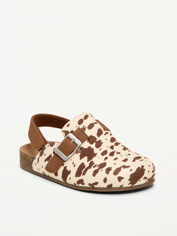 Faux-Suede Clogs for Toddler Girls