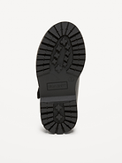 L'image numéro 4 présente Chaussures Charles IX en similicuir scintillant pour toute-petite fille