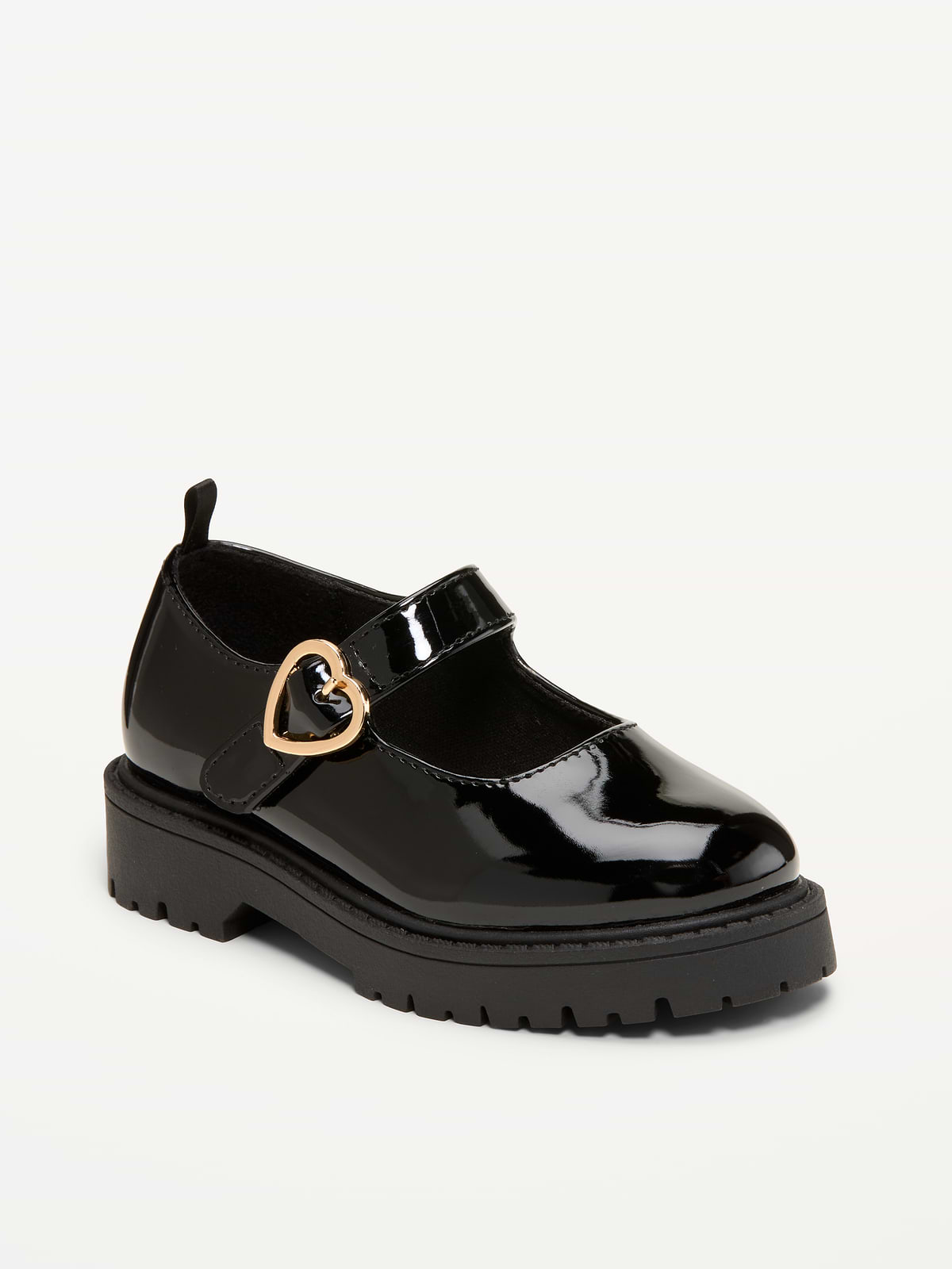 Shiny Faux-Leather Mary Jane Shoes for Toddler Girls