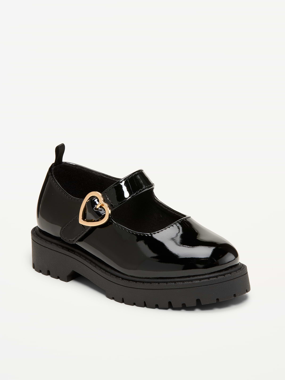 L'image numéro 1 présente Chaussures Charles IX en similicuir scintillant pour toute-petite fille