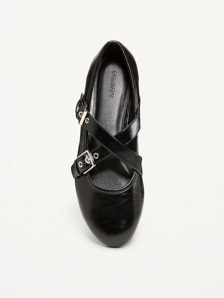 L'image numéro 3 présente Ballerines Charles IX à bride à boucle pour femme