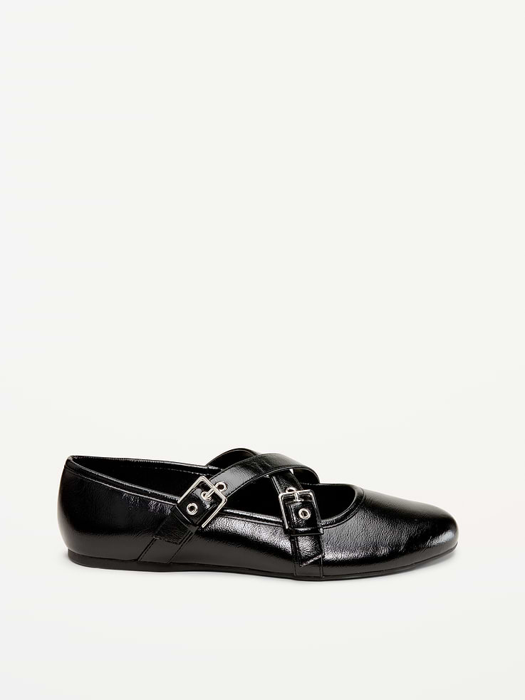 L'image numéro 4 présente Ballerines Charles IX à bride à boucle pour femme