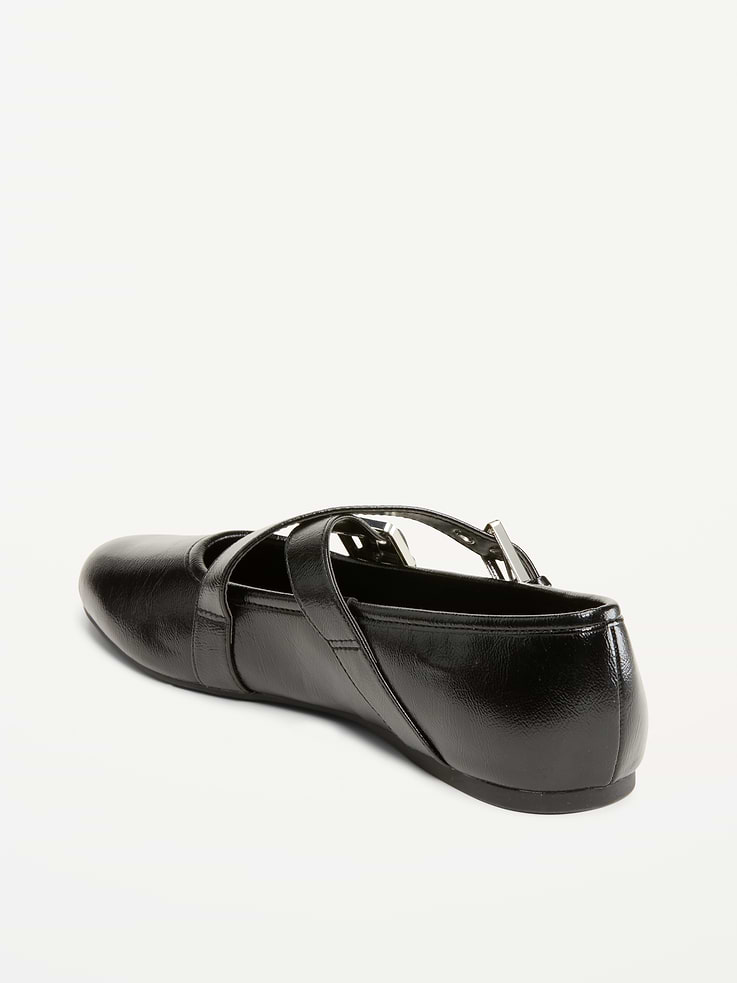 L'image numéro 5 présente Ballerines Charles IX à bride à boucle pour femme