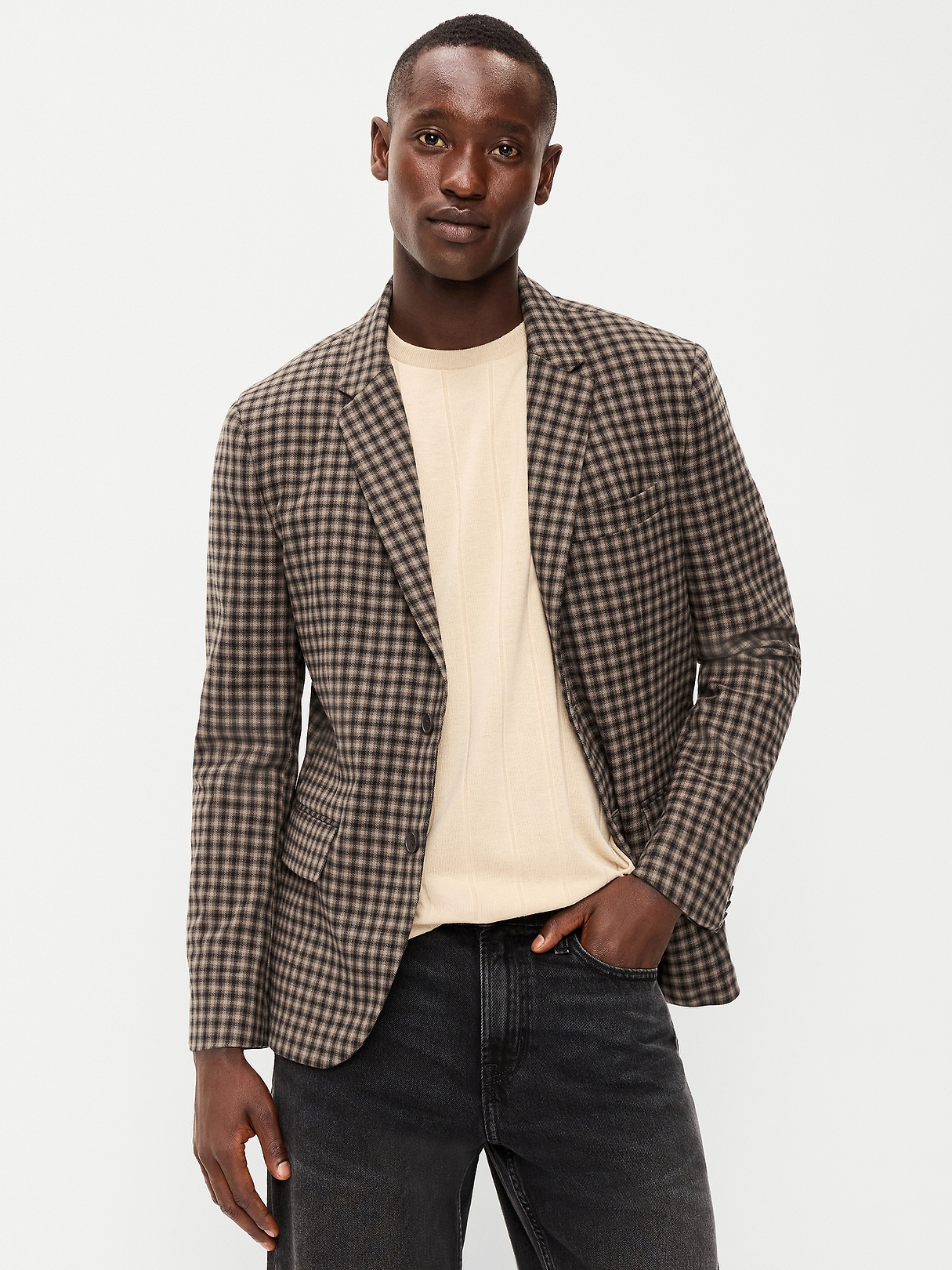 Relaxed Unlined Twill Blazer | Old Navy