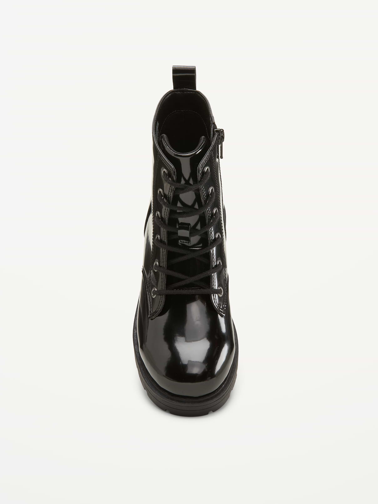 Image number 2 showing, Faux-Leather Lace-Up Combat Boots for Girls