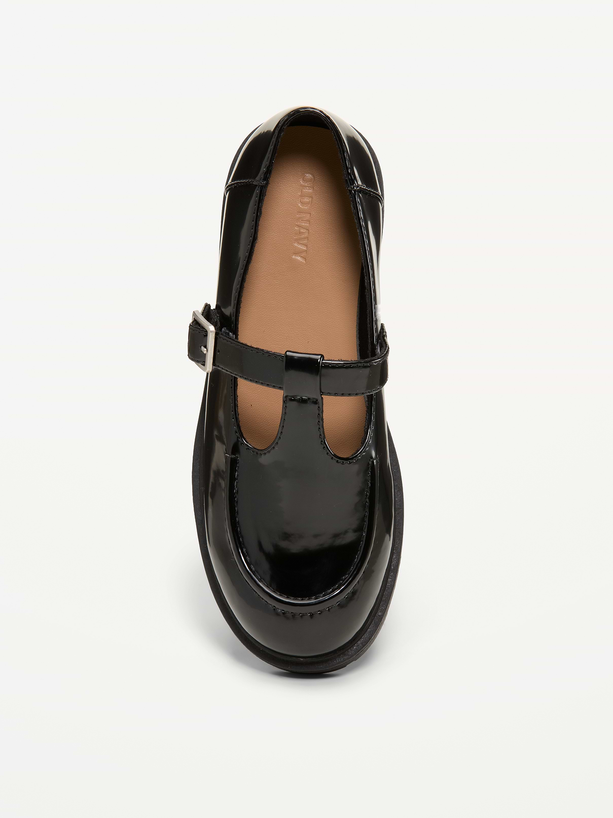 Image number 2 showing, Shiny Faux-Leather Mary Jane Shoes for Girls