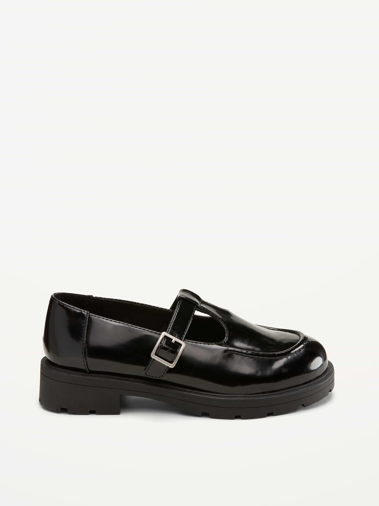Image number 3 showing, Shiny Faux-Leather Mary Jane Shoes for Girls
