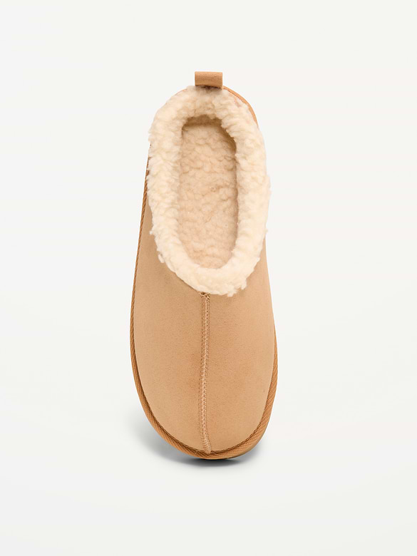 Faux-Suede Platform Mule Slippers for Girls