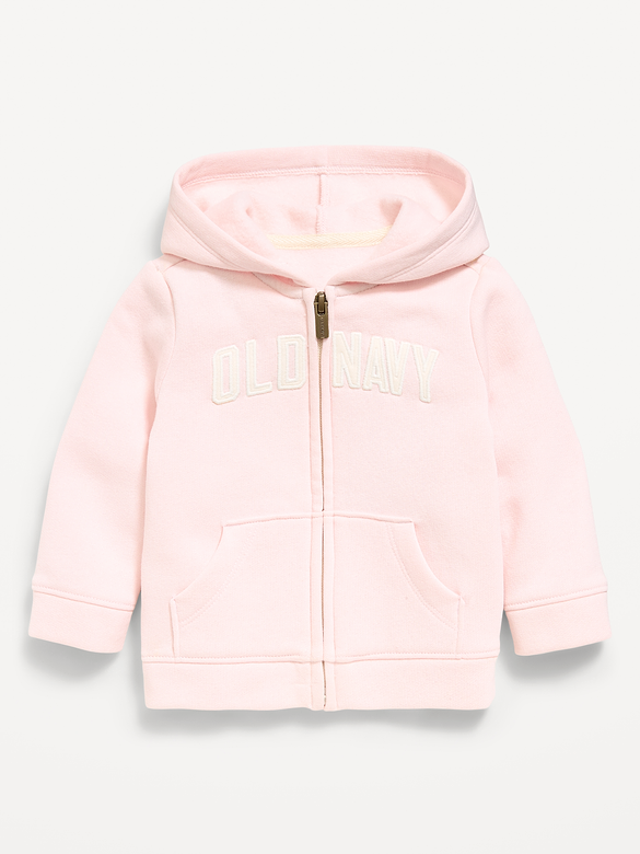 Logo Graphic Zip Hoodie for Baby