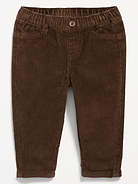 L'image numéro 3 présente Pantalon à jambe baril en velours côtelé pour bébé