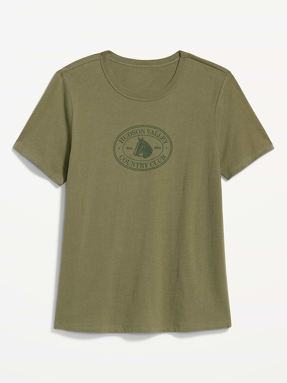 EveryWear Crew-Neck Graphic T-Shirt