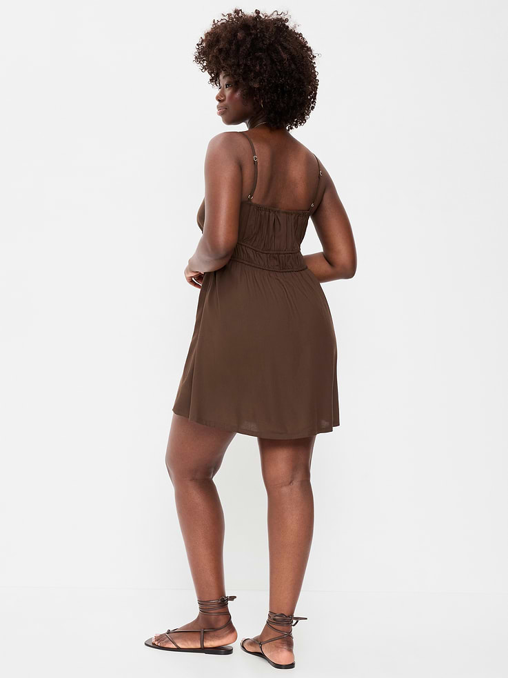 Image number 8 showing, Sleeveless Trousseau Mini Dress