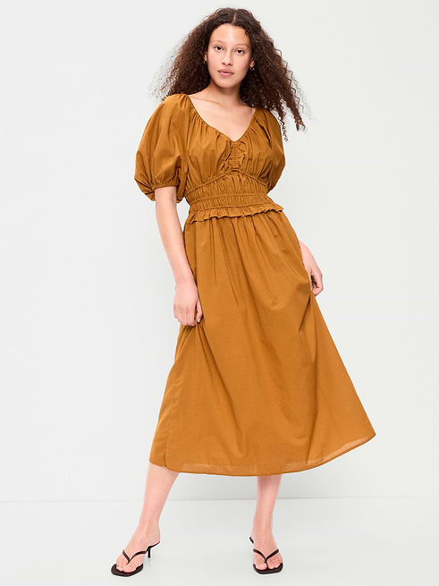 criss cross neck bodycon dress PANDORA OFF SHOULDER OVERLAY DETAIL RUCHED MESH MIDI Black 3D Floral Embroidered Square Neck Ruched Mesh cocktail-floral-dresses Size & Color:[Brown] 42 EU /26.1-26.5 cm