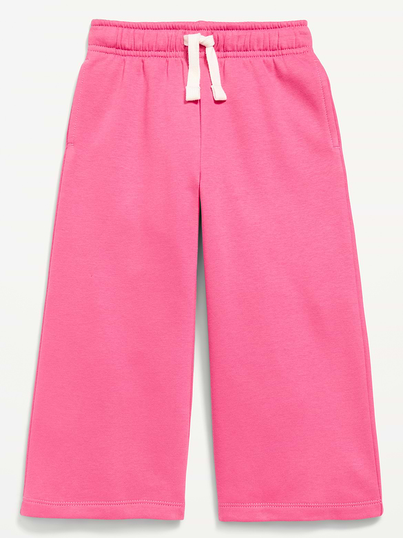 Wide-Leg Sweatpants for Toddler Girls