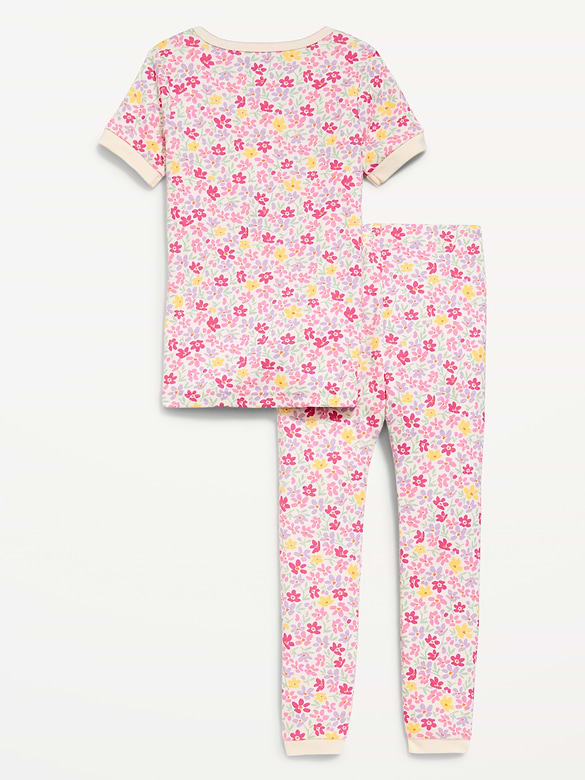Printed Snug-Fit Pajama Set for Toddler & Baby