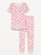 L'image numéro 1 présente Pyjama ajusté à motif pour tout-petit et bébé
