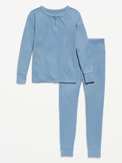 SoftMode SoftMode Snug-Fit Henley Pajama Set for Toddler & Baby on clearance at Old Navy — 29% off