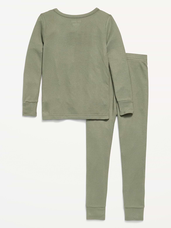 Pyjama henley ajusté DouxCocon pour tout-petit et bébé