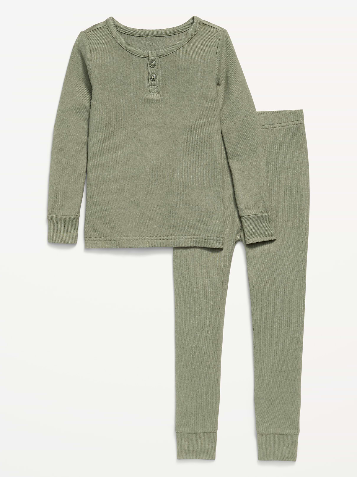 L'image numéro 1 présente Pyjama henley coupe ajustée pour tout-petit et bébé