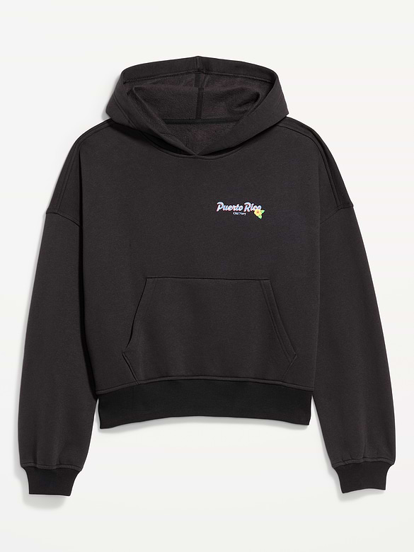 Oversized Pullover Graphic Hoodie Sweatshirt