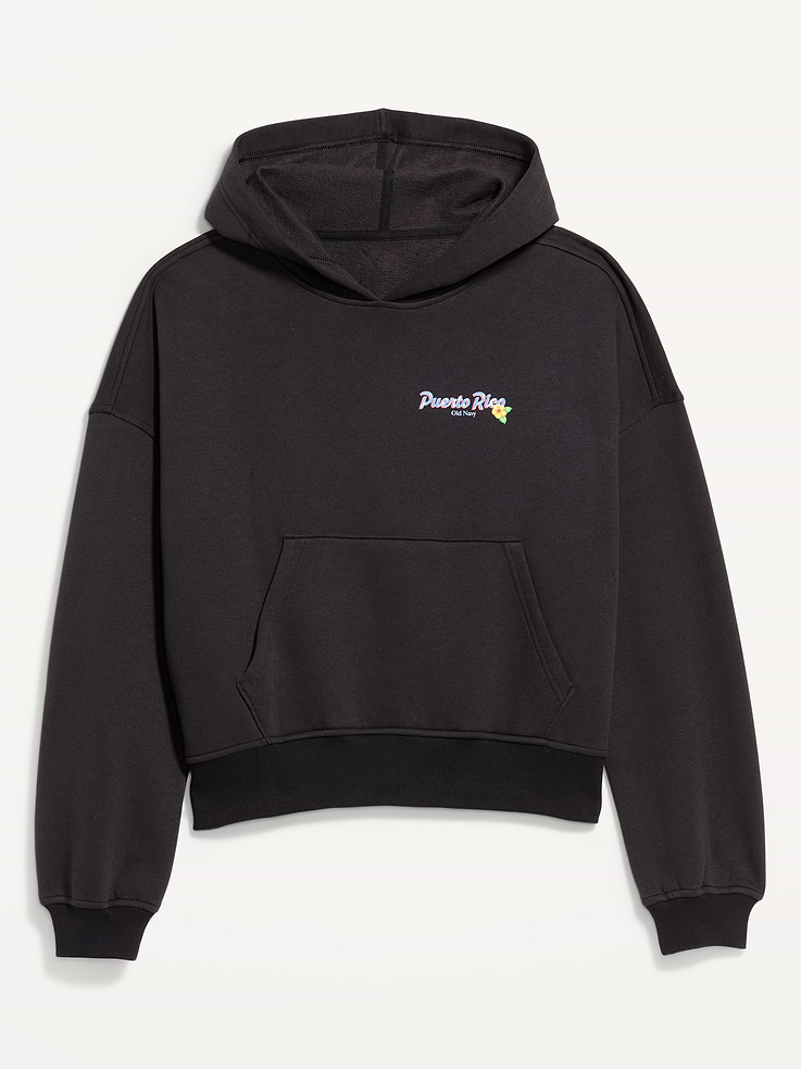 Image number 4 showing, Oversized Pullover Graphic Hoodie Sweatshirt