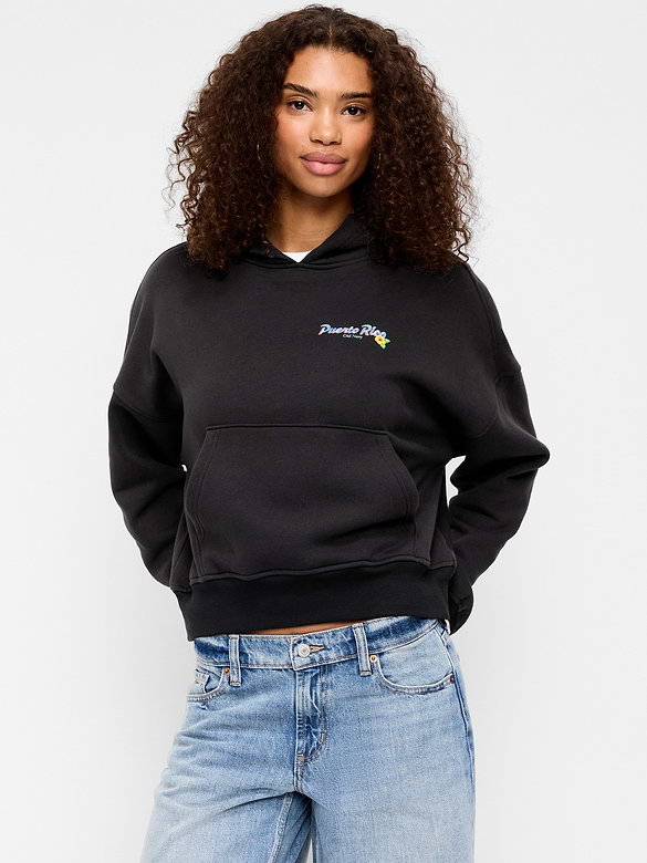 Oversized Pullover Graphic Hoodie Sweatshirt