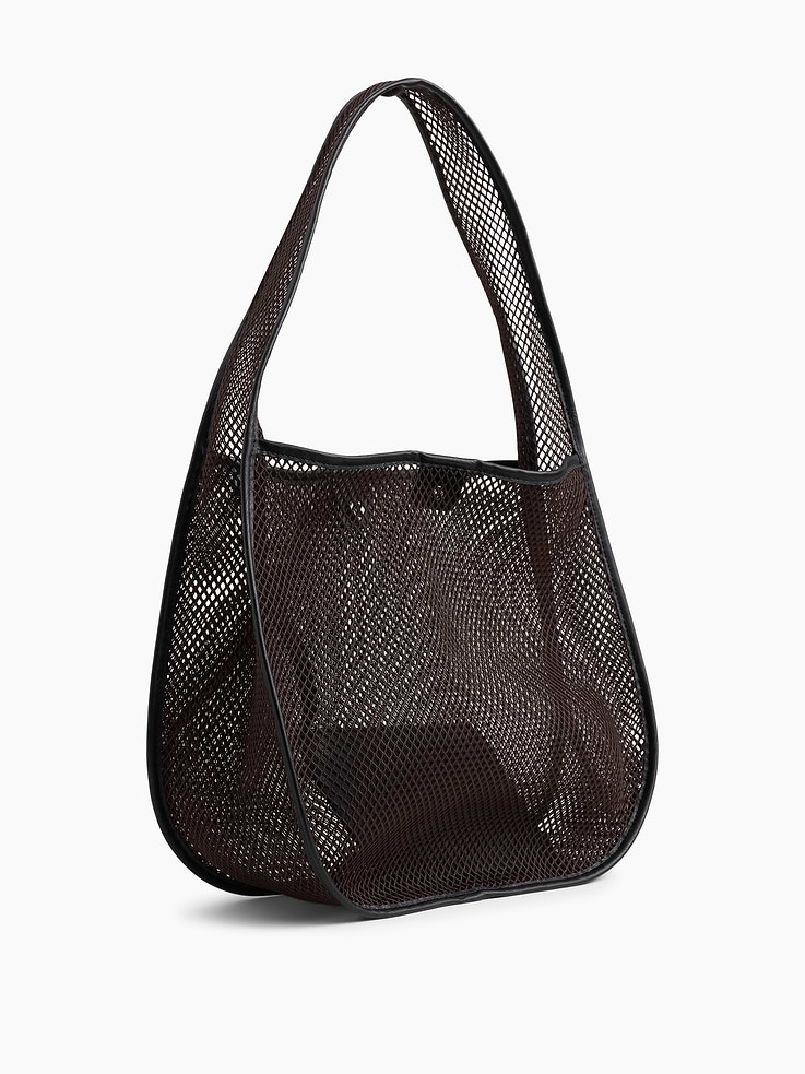 Image 3 of 4, Mesh Hobo Bag