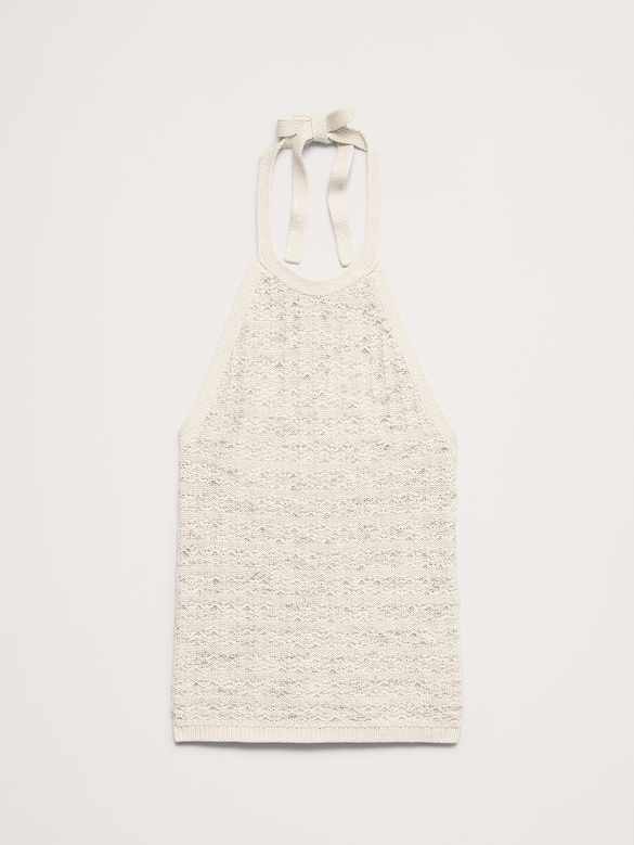 Tie-Neck Halter Tank