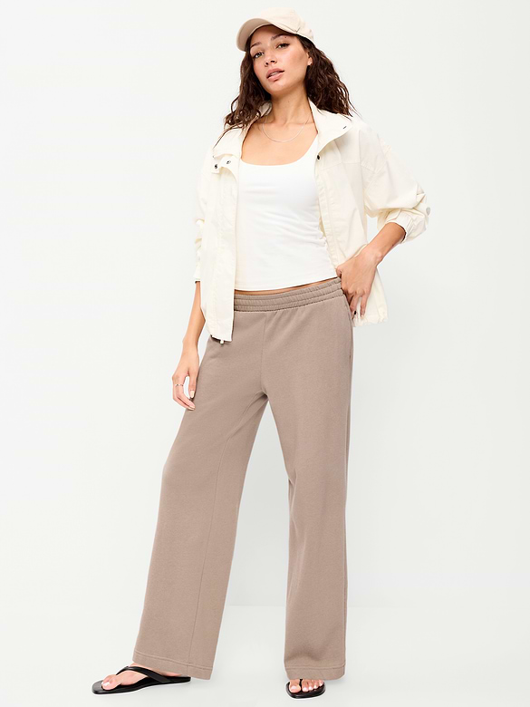High-Waisted SoComfy Wide-Leg Sweatpants
