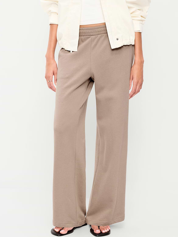 High-Waisted SoComfy Wide-Leg Sweatpants