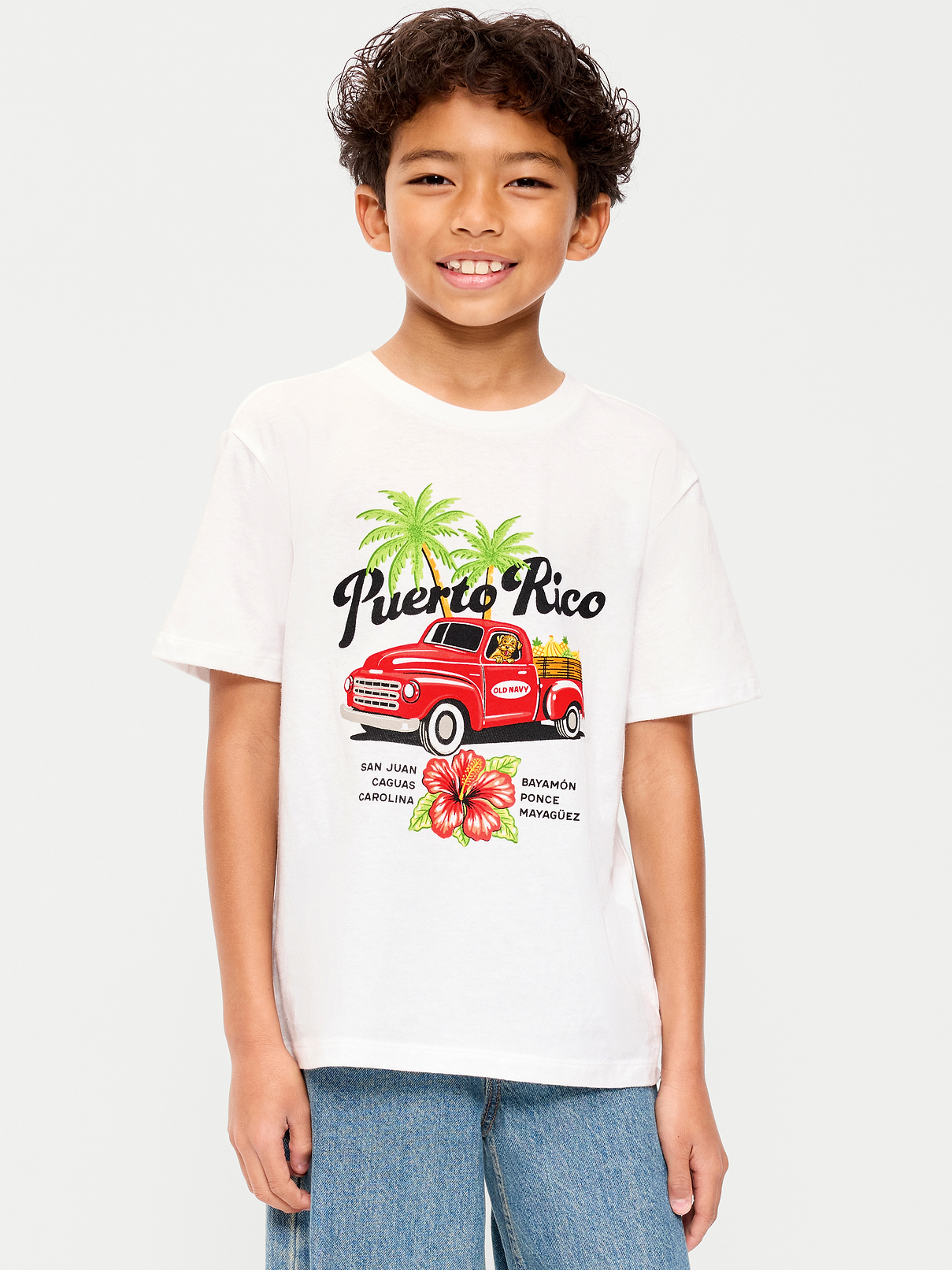 Image 1 of 1, crew neck, short sleeves, logo graphic, Product #1182166
