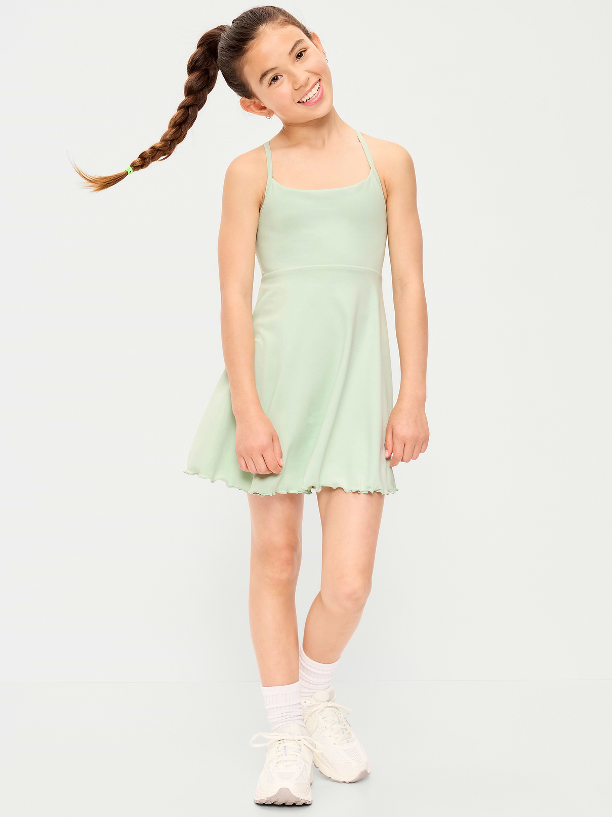Image number 1 showing, StudioSmooth Sleeveless Athletic Dress for Girls