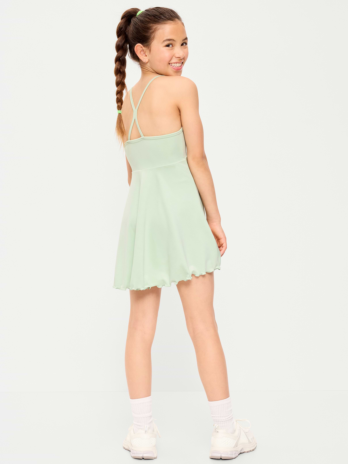 Image number 2 showing, StudioSmooth Sleeveless Athletic Dress for Girls