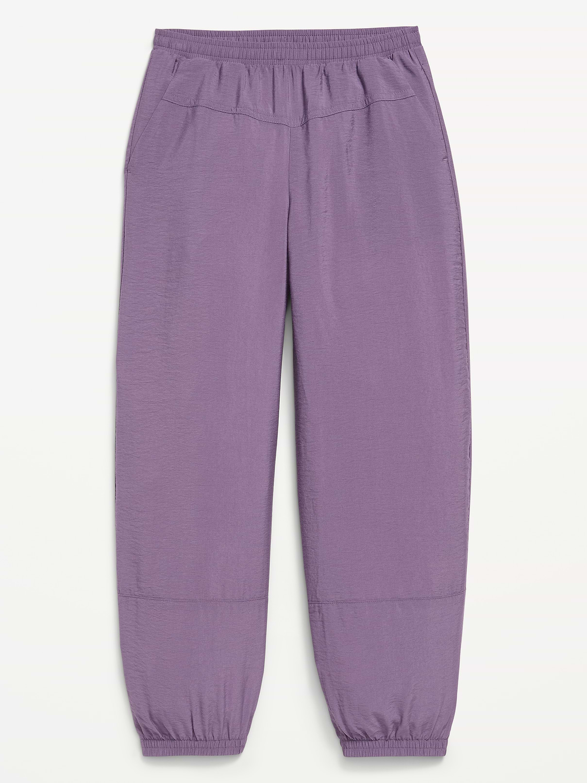 Image number 4 showing, High-Waisted Crinkled Harem Pants for Girls