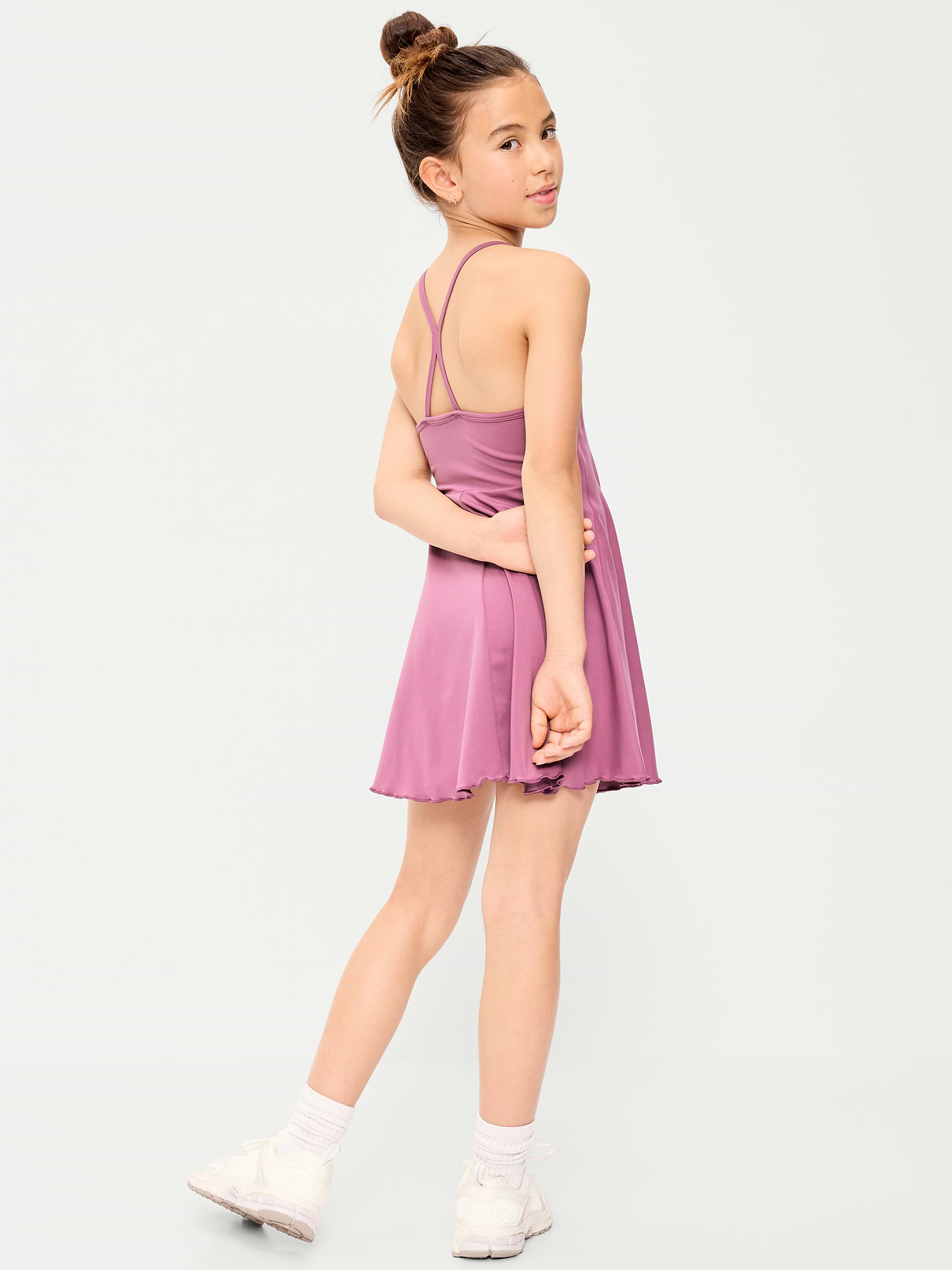 Image number 2 showing, StudioSmooth Sleeveless Athletic Dress for Girls