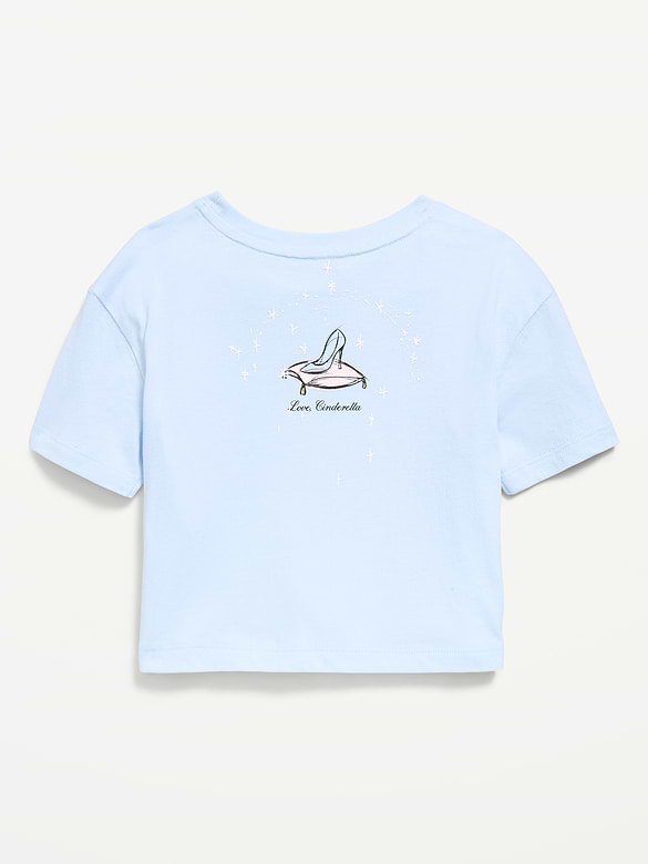 Disney© Princess Oversized Boxy Graphic T-Shirt for Toddler Girls