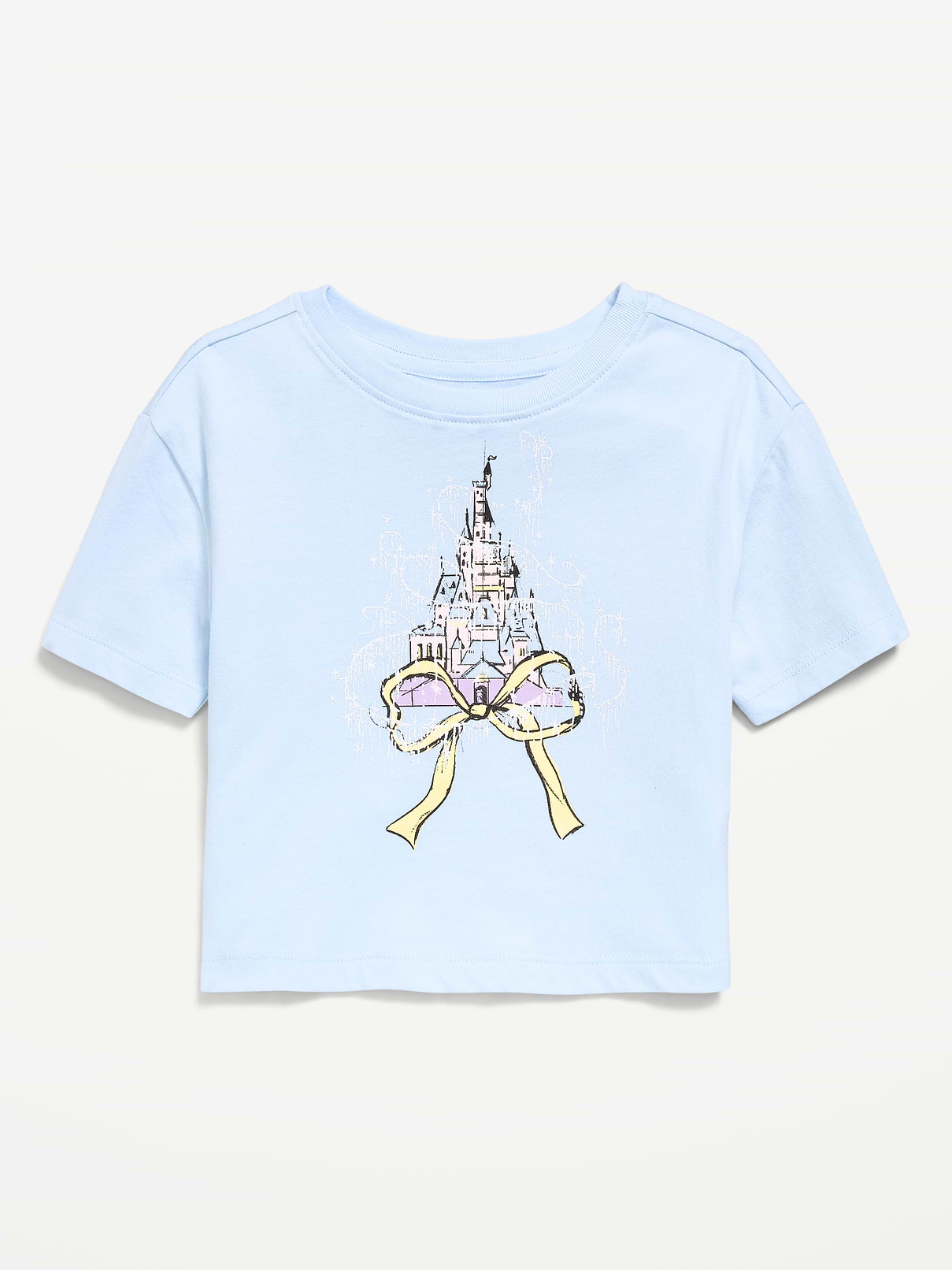 Image number 1 showing, Disney© Princess Oversized Boxy Graphic T-Shirt for Toddler Girls