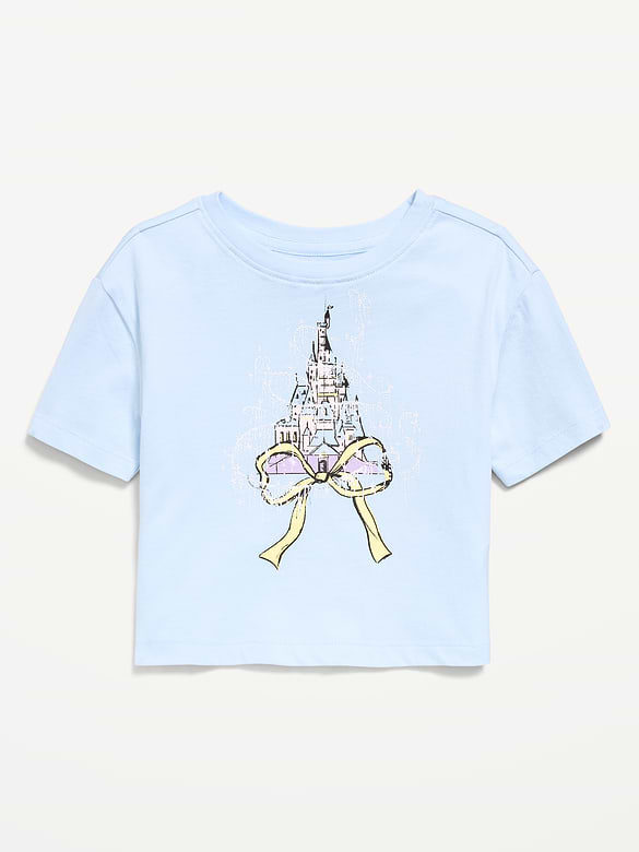 Disney© Princess Oversized Boxy Graphic T-Shirt for Toddler Girls