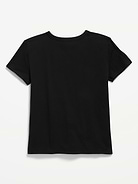 Image number 2 showing, Softest Short-Sleeve Heart-Pocket T-Shirt for Girls