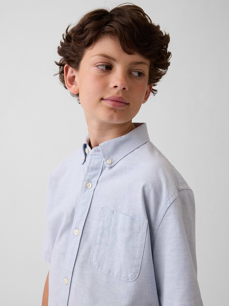 Image number 1 showing, Kids Uniform Oxford Shirt
