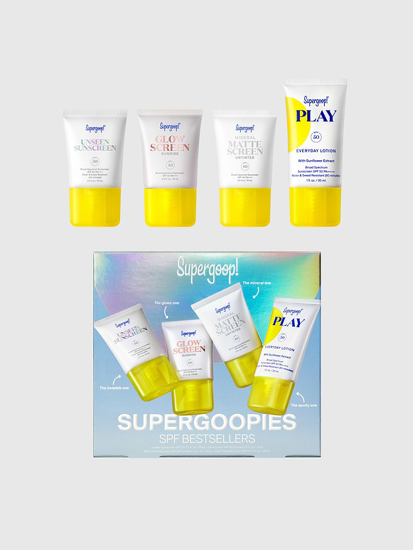 Supergoop! Supergoopies SPF Best Sellers Kit