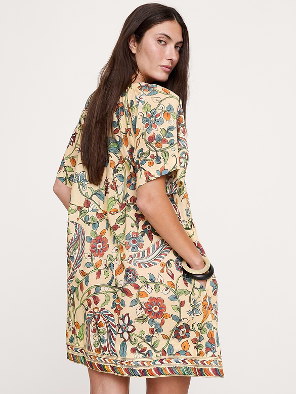 Button-Up Mini Dress