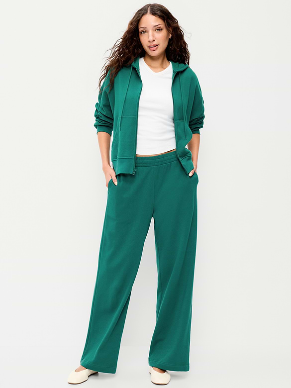 High-Waisted SoComfy Wide-Leg Sweatpants