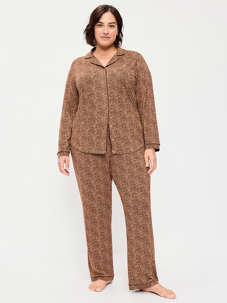 L'image numéro 6 présente Ensemble pantalon en tricot de jersey Grasse matinée
