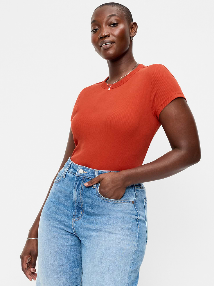 Image number 4 showing, Snug Crop T-Shirt