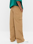 Image number 2 showing, Baggy Cargo Ripstop Pants for Boys