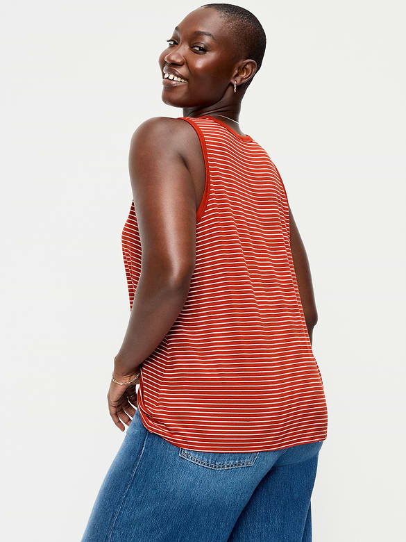 Luxe High-Neck Tank Top
