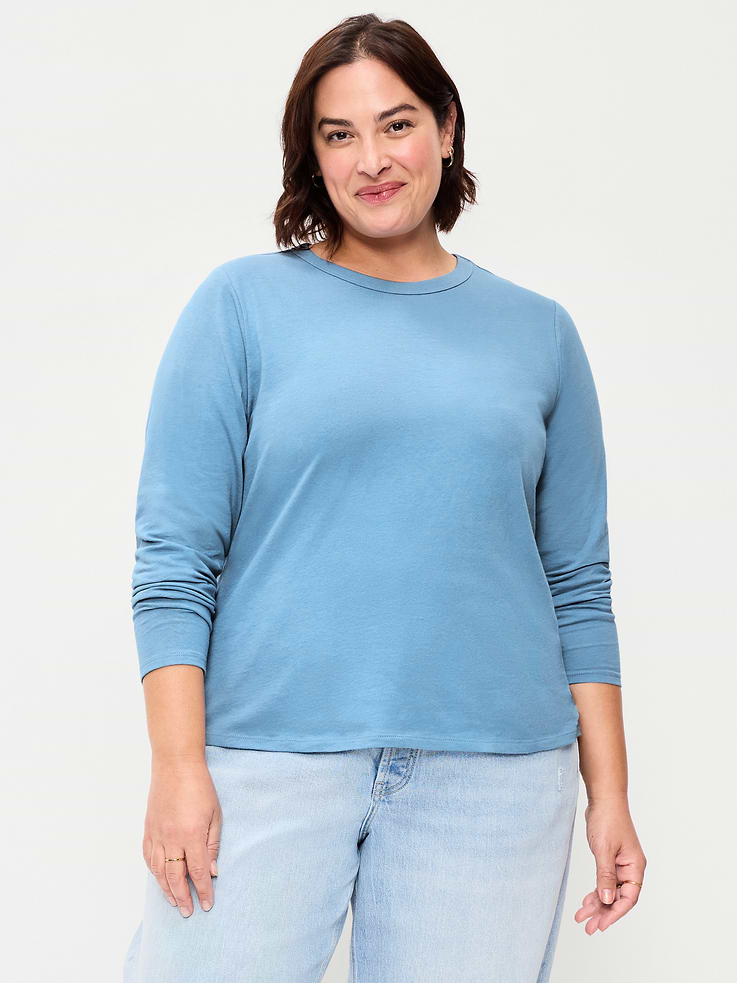 Image number 7 showing, EveryWear Long-Sleeve T-Shirt