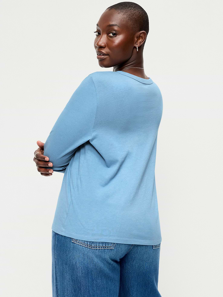 Image number 6 showing, EveryWear Long-Sleeve T-Shirt