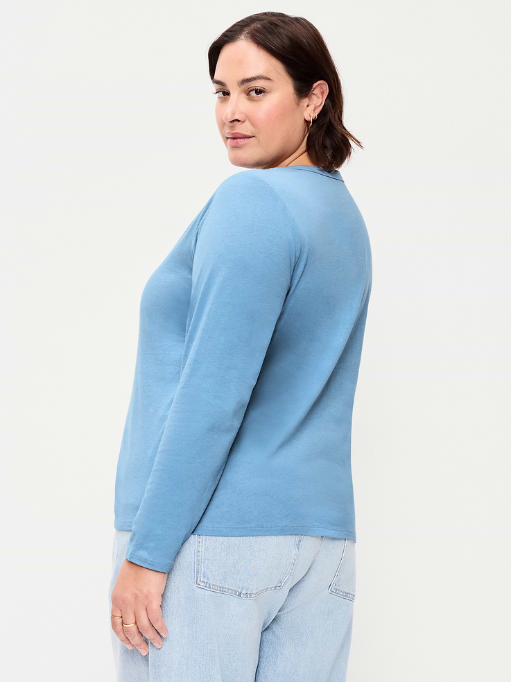 Image number 8 showing, EveryWear Long-Sleeve T-Shirt